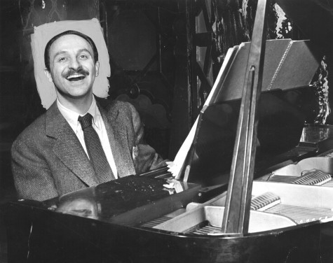 Blitzstein at the piano, 1942