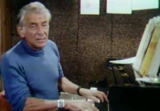 Leonard Bernstein plays Marc Blitzstein